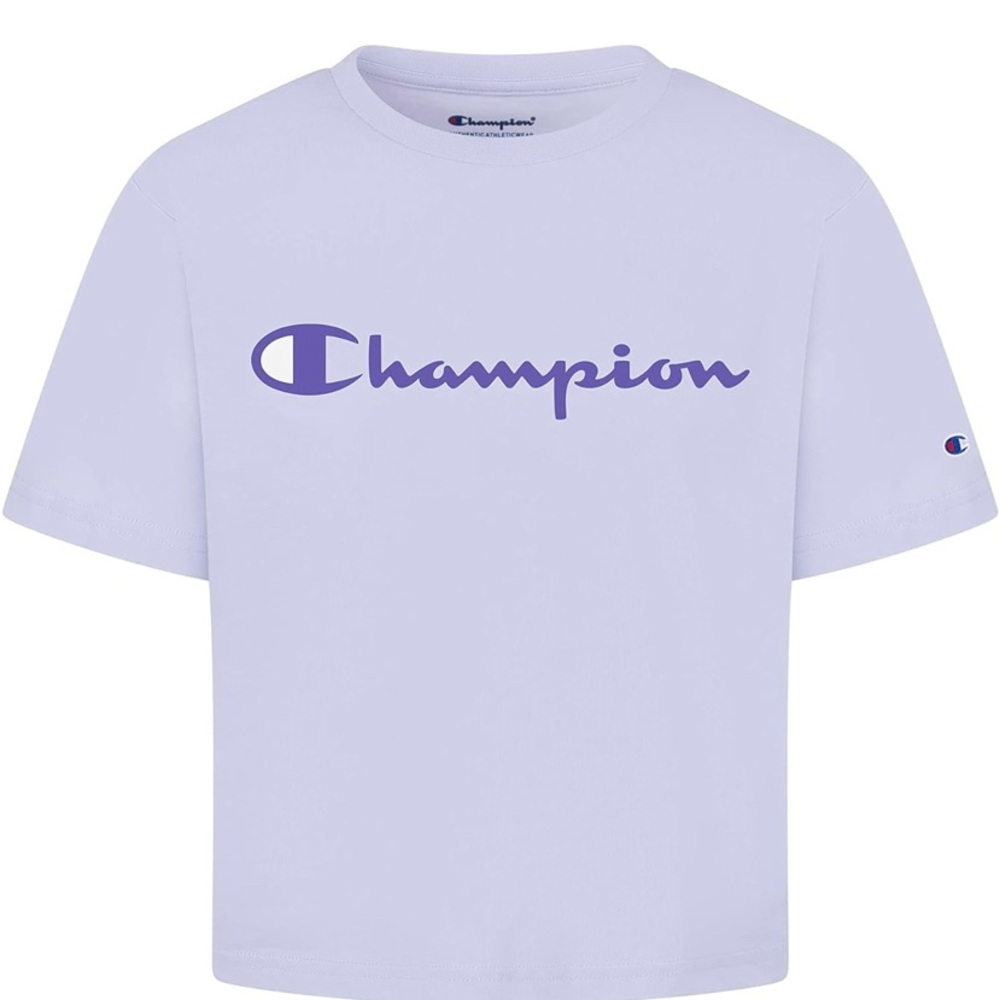 Lavender Women’s Champion Crop Top Tshirt